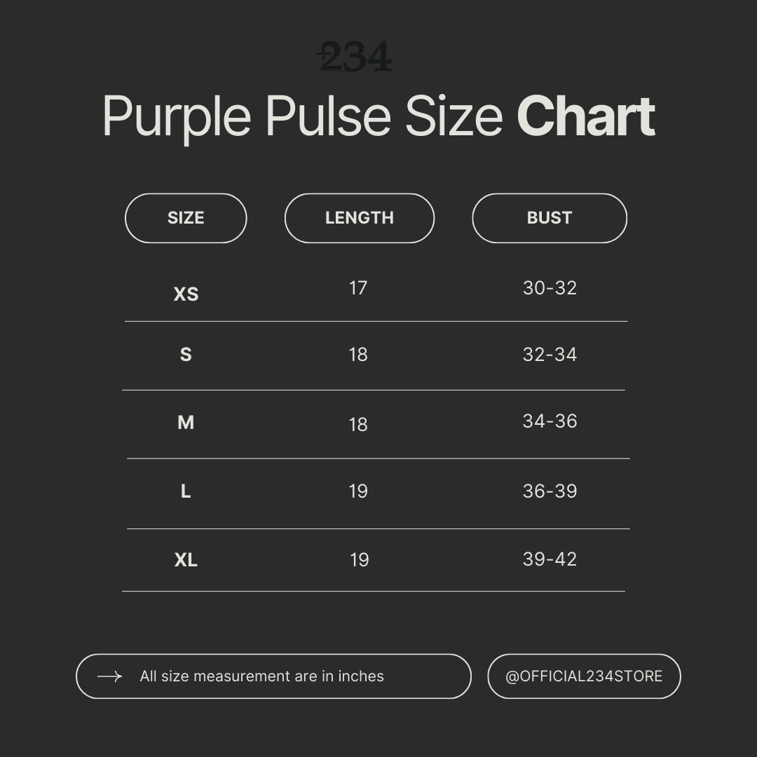 Purple Pulse Baby tee
