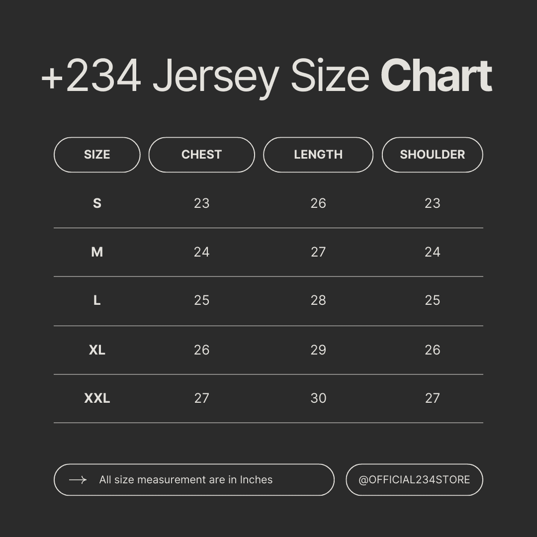 +234 Football Jersey